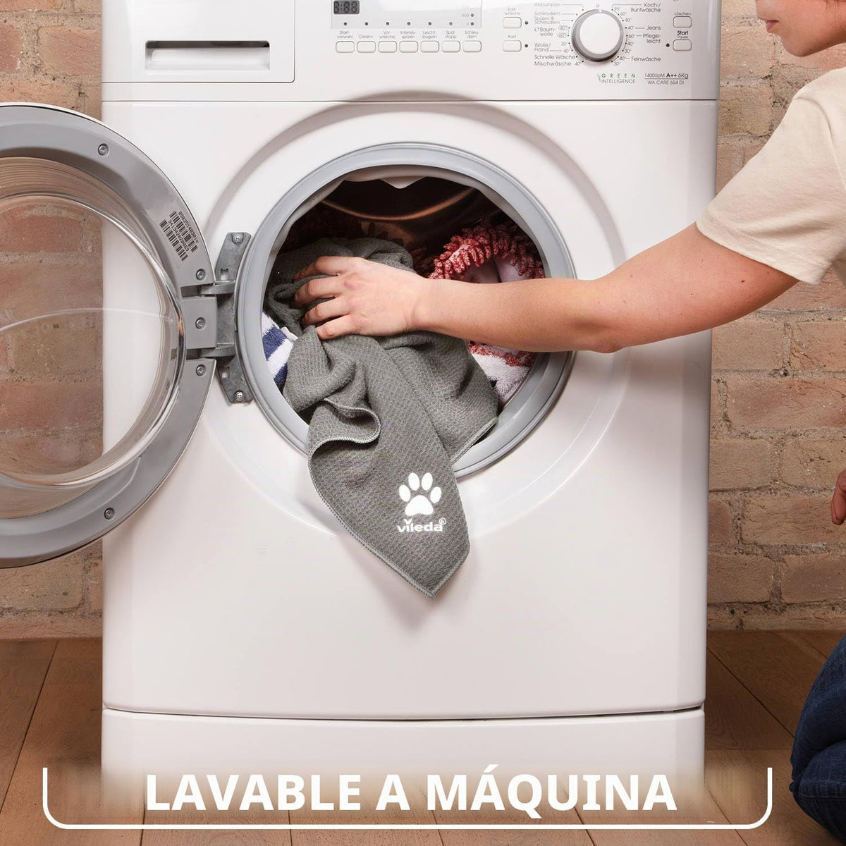 Toalha Vileda Pet Pro XL — 65 × 100 cm